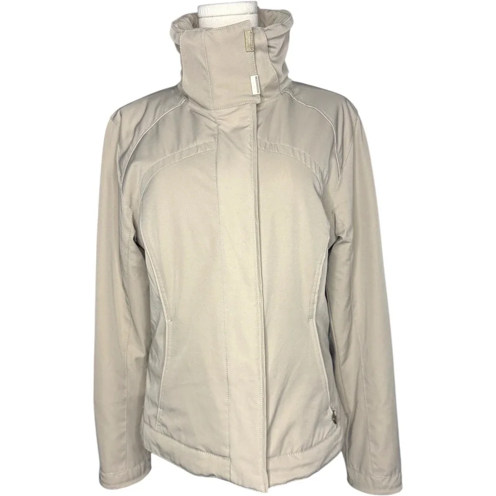 NILS Insulated Ski Jacket Snowboard Jacket Beige Size‎ 10